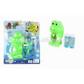 Full automation cute cartoon panda bubble machine toy electric bubble machine with two bottles of bubble water